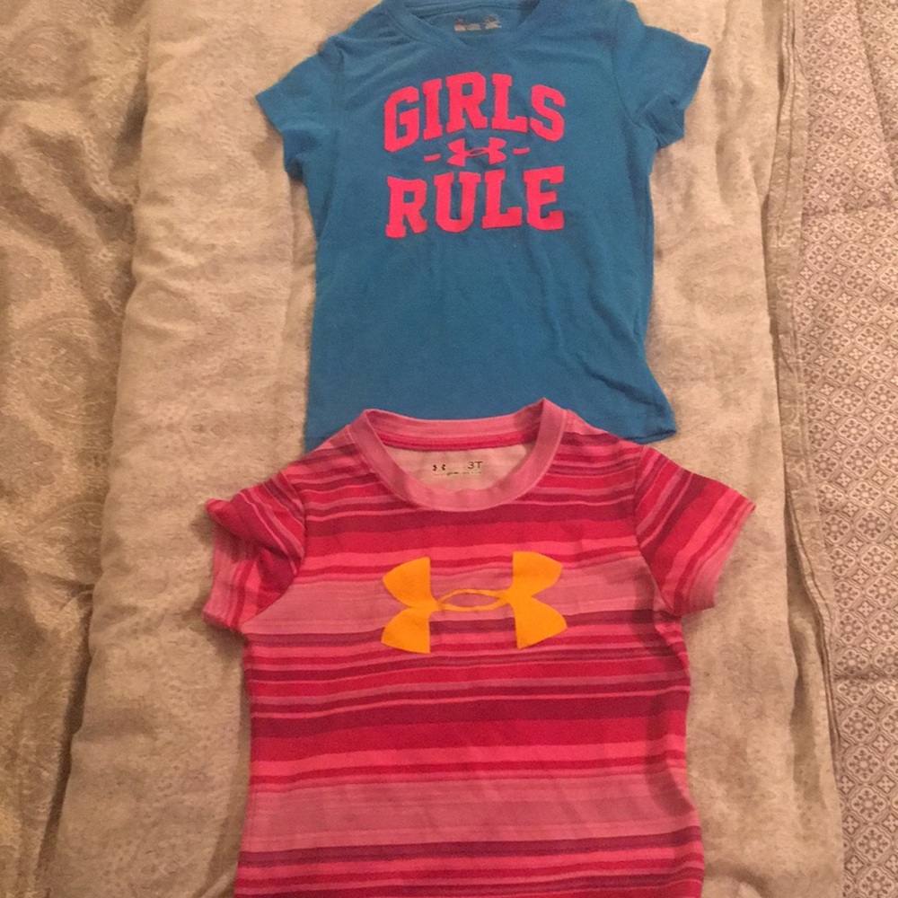 Under Armor toddler girl shirts